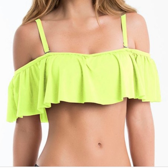 NWOT Off the Shoulder Bandeau Swimsuit Top - Picture 8 of 8